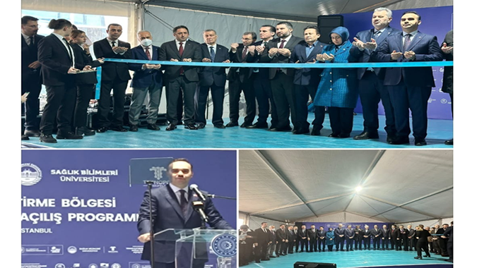 Tüyafed Başkanımız katılımı ile kurdele töreninde (SBÜ) Teknoloji Geliştirme Bölgesi Sağlık Teknokenti Açılışı yapılmıştır.