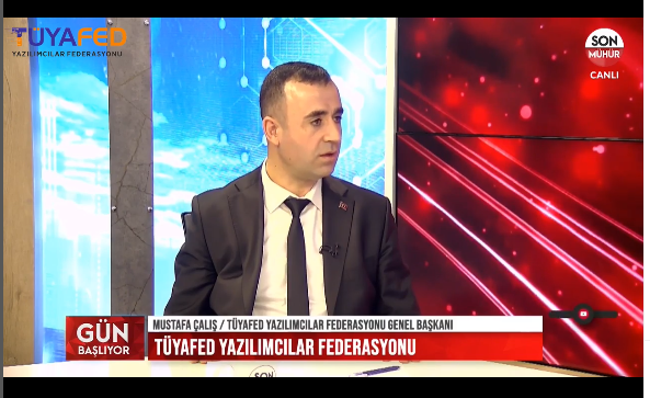 PRESIDENT MUSTAFA CALI IS THE GUEST OF IZMIR LAST SEAL TV